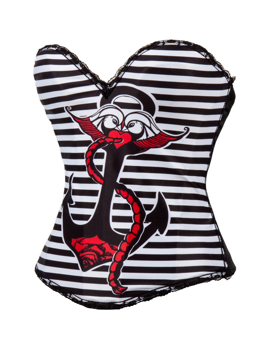 F66365 Pin Up Sailor Corset